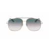 Victoria Beckham VB215S-756 Damskie kwadratowe okulary przeciwsłoneczne z acetatu Havana 59mm
