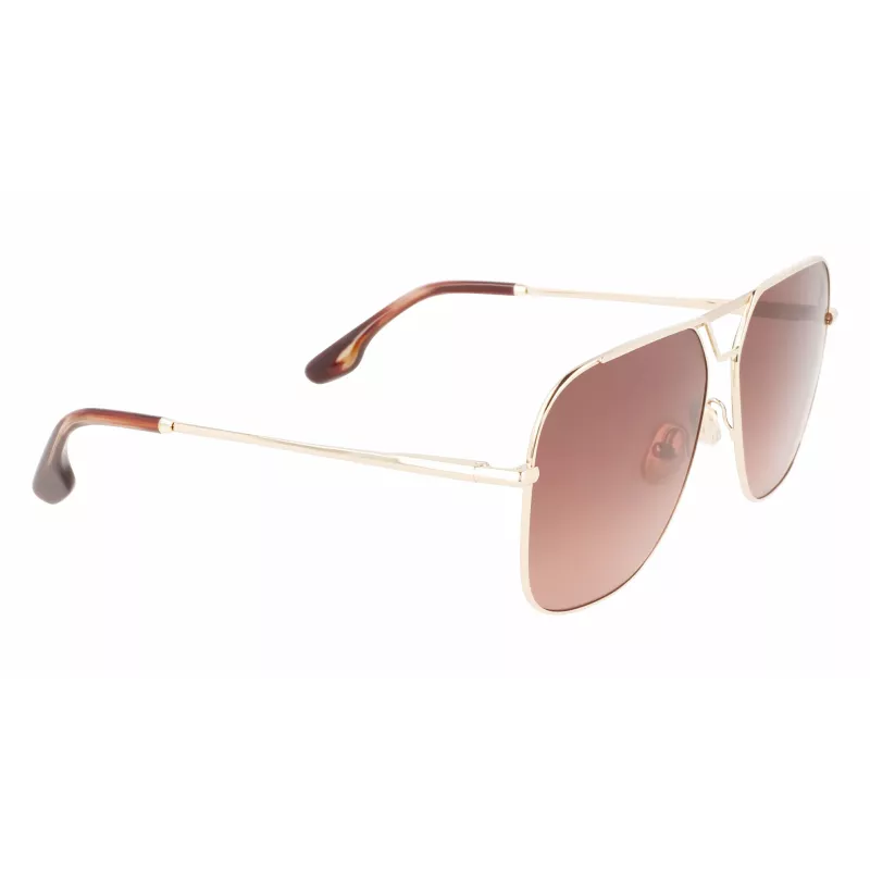Okulary przeciwsłoneczne Victoria Beckham VB217S-714 dla kobiet, Havana Brown Gradient 61mm