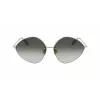 Okulary przeciwsłoneczne Victoria Beckham VB220S-713 damskie złote brązowe gradient motylkowe