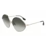 Okulary przeciwsłoneczne Victoria Beckham VB220S-713 damskie złote brązowe gradient motylkowe