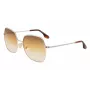 Okulary przeciwsłoneczne Victoria Beckham VB223S-708 dla kobiet - oprawka Havana z acetatu, brązowe soczewki poliwęglanowe, 56 mm