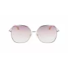 Victoria Beckham VB223S-728 Damskie Okulary Przeciwsłoneczne Metalowe Złote Brązowy Gradient 56mm