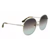 Okulary przeciwsłoneczne Victoria Beckham VB224S-730 dla kobiet - oprawka acetatowa, soczewki poliwęglanowe, 59mm
