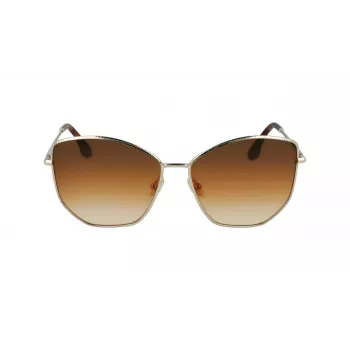 Okulary przeciwsłoneczne Victoria Beckham VB225S-702 dla kobiet Havana/Brown Gradient 59mm