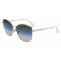 Okulary przeciwsłoneczne Victoria Beckham VB225S-734 Damskie Oversize Kwadratowe - Oprawka z octanu w kolorze havana z brązowymi soczewkami gradientowymi - 59mm