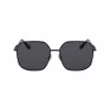 Okulary przeciwsłoneczne Victoria Beckham VB232S-001 dla kobiet - czarna oprawka, szare gradientowe szkła, 58 mm