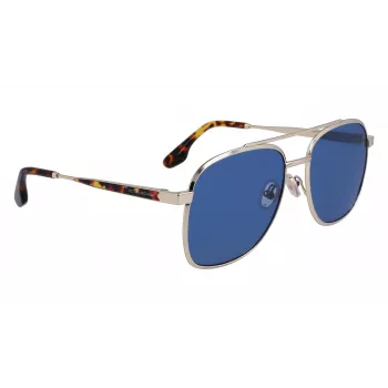 Okulary przeciwsłoneczne damskie Victoria Beckham VB233S5817720 - Oprawka kwadratowa z acetatu - 58/17/140 mm