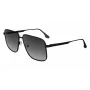 Okulary przeciwsłoneczne damskie Victoria Beckham VB243S, oprawka błyszcząca czarna, soczewki szare, 57/13/140 mm