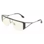 Okulary przeciwsłoneczne Victoria Beckham VB250S5913001 damskie, kwadratowe oversize - czarna oprawka, szare gradientowe szkła 59mm