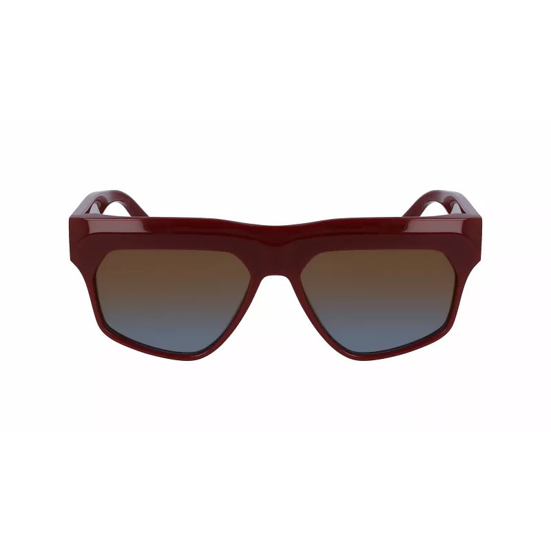 Okulary przeciwsłoneczne Victoria Beckham VB603S-604 dla kobiet - kwadratowa, oversize'owa oprawka acetatowa 56/15/145 mm