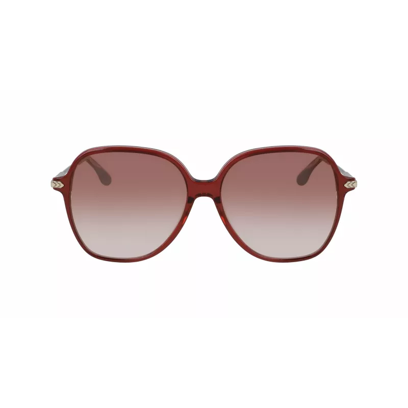 Victoria Beckham VB613S-607 Damskie Okulary Przeciwsłoneczne Kocie Oko - Hawana/Brązowy Gradient 59mm