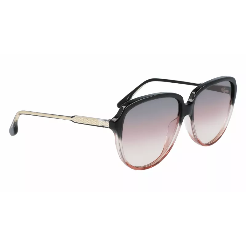 Okulary przeciwsłoneczne Victoria Beckham VB618S-039 damskie, kwadratowe, Havana 60mm