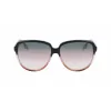 Okulary przeciwsłoneczne Victoria Beckham VB618S-039 damskie, kwadratowe, Havana 60mm