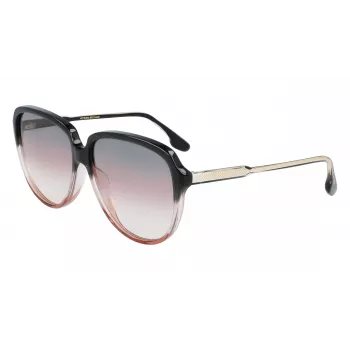 Okulary przeciwsłoneczne Victoria Beckham VB618S-039 damskie, kwadratowe, Havana 60mm