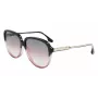Okulary przeciwsłoneczne Victoria Beckham VB618S-039 damskie, kwadratowe, Havana 60mm