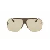 Okulary przeciwsłoneczne Victoria Beckham VB627S-207 Cat Eye dla kobiet, Havana Brown Gradient 64mm