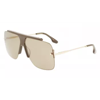 Okulary przeciwsłoneczne Victoria Beckham VB627S-207 Cat Eye dla kobiet, Havana Brown Gradient 64mm