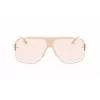 Okulary przeciwsłoneczne Victoria Beckham VB627S-243 damskie motylkowe Brąz Havana 64mm
