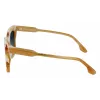 Okulary przeciwsłoneczne Victoria Beckham VB630S-774 Damskie Kwadratowe Acetat Havana Brązowy Gradient 53mm
