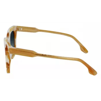 Okulary przeciwsłoneczne Victoria Beckham VB630S-774 Damskie Kwadratowe Acetat Havana Brązowy Gradient 53mm