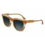 Okulary przeciwsłoneczne Victoria Beckham VB630S-774 Damskie Kwadratowe Acetat Havana Brązowy Gradient 53mm