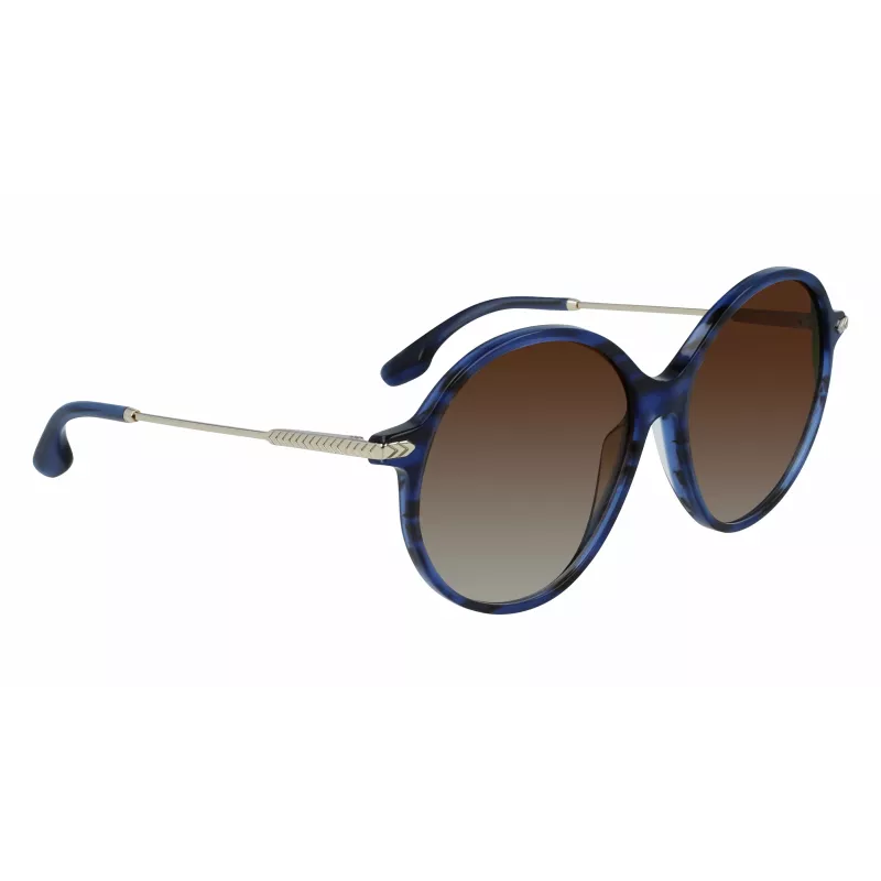 Okulary przeciwsłoneczne Victoria Beckham VB632S-419 dla kobiet Havana Blue Gradient 58mm