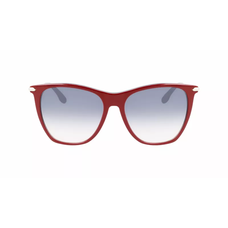 Okulary przeciwsłoneczne Victoria Beckham VB636S-619 dla kobiet, oprawka Havana acetat, brązowe szkła, 58mm