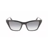 Victoria Beckham VB638S-001 Okulary przeciwsłoneczne damskie kwadratowe czarno-szare 55/17/140 mm