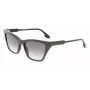 Victoria Beckham VB638S-001 Okulary przeciwsłoneczne damskie kwadratowe czarno-szare 55/17/140 mm