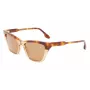 Okulary przeciwsłoneczne Victoria Beckham VB638S-218 dla kobiet Havana Brązowy Gradient 55mm