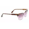 Okulary przeciwsłoneczne Victoria Beckham VB638S-223 dla kobiet, Havana Brown Gradient