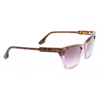 Okulary przeciwsłoneczne Victoria Beckham VB638S-223 dla kobiet, Havana Brown Gradient