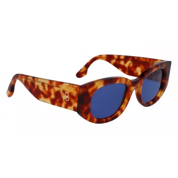 Victoria Beckham VB654S5022222 Damskie okulary przeciwsłoneczne w kształcie kwadratu Czarny/Szary 50mm