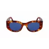 Victoria Beckham VB654S5022222 Damskie okulary przeciwsłoneczne w kształcie kwadratu Czarny/Szary 50mm