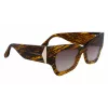 Okulary przeciwsłoneczne Victoria Beckham VB662S5218736 dla kobiet, brąz Havana, 52 mm