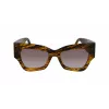 Okulary przeciwsłoneczne Victoria Beckham VB662S5218736 dla kobiet, brąz Havana, 52 mm
