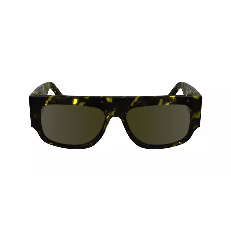 Okulary przeciwsłoneczne Victoria Beckham VB666S Damskie Czarna Oprawa Acetat Kształt Kwadrat Szare Szkła 55mm