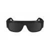 Okulary przeciwsłoneczne Victoria Beckham VB666S5516001 dla kobiet, kwadratowe - czarna oprawka acetatowa, czarne soczewki poliwęglanowe, 55/16/145 mm