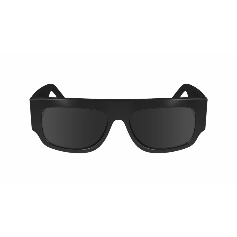 Okulary przeciwsłoneczne Victoria Beckham VB666S5516001 dla kobiet, kwadratowe - czarna oprawka acetatowa, czarne soczewki poliwęglanowe, 55/16/145 mm