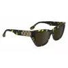 Okulary przeciwsłoneczne damskie Victoria Beckham VB668S5516012, kwadratowe, czarny acetat, szare soczewki, 55/16/145 mm