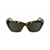 Okulary przeciwsłoneczne damskie Victoria Beckham VB668S5516012, kwadratowe, czarny acetat, szare soczewki, 55/16/145 mm