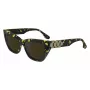 Okulary przeciwsłoneczne damskie Victoria Beckham VB668S5516012, kwadratowe, czarny acetat, szare soczewki, 55/16/145 mm