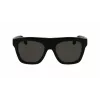 Okulary przeciwsłoneczne damskie Victoria Beckham VB675S5220001 - czarna oprawka acetatowa, szare soczewki poliwęglanowe, 52 mm