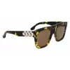 Okulary przeciwsłoneczne damskie Victoria Beckham VB675S5220012, czarna oprawka acetatowa, ciemnoszare soczewki poliwęglanowe, 52 mm