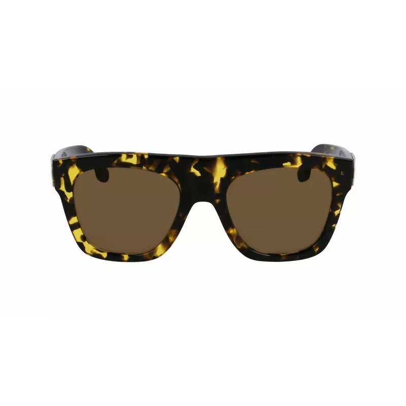 Okulary przeciwsłoneczne damskie Victoria Beckham VB675S5220012, czarna oprawka acetatowa, ciemnoszare soczewki poliwęglanowe, 52 mm