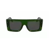 Okulary przeciwsłoneczne Victoria Beckham VB677S5122302 dla kobiet - czarna oprawka acetatowa, szare soczewki poliwęglanowe - 51/22/145 mm