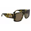 Okulary przeciwsłoneczne Victoria Beckham VB678S5713012 dla kobiet - czarna oprawka, soczewki gradientowe ciemnoszare - 57/13/145 mm