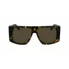 Okulary przeciwsłoneczne Victoria Beckham VB678S5713012 dla kobiet - czarna oprawka, soczewki gradientowe ciemnoszare - 57/13/145 mm
