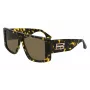 Okulary przeciwsłoneczne Victoria Beckham VB678S5713012 dla kobiet - czarna oprawka, soczewki gradientowe ciemnoszare - 57/13/145 mm