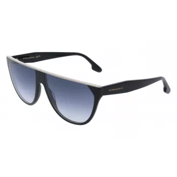 Okulary przeciwsłoneczne Victoria Beckham VB682S Damskie Czarny Acetat Szare Szkła 61mm